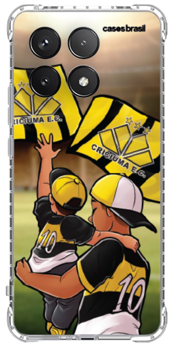 Capinha para celular Crciúma Torcedor Oficial 02