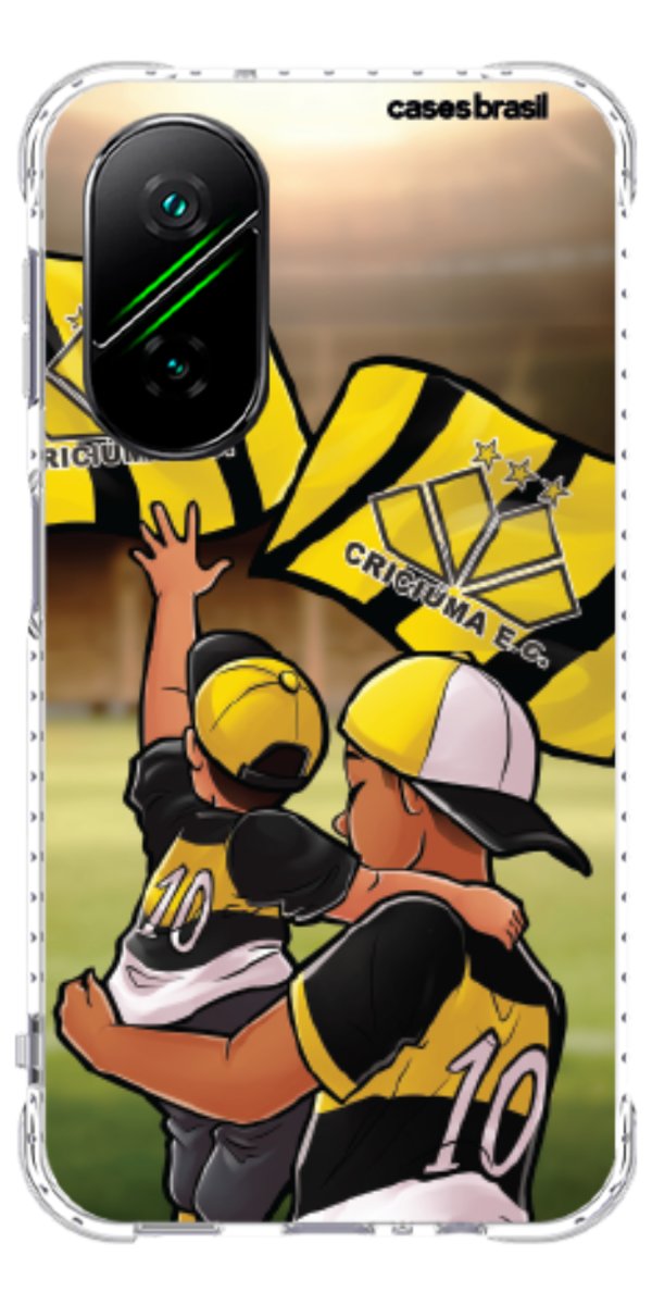 Capinha para celular Crciúma Torcedor Oficial 02