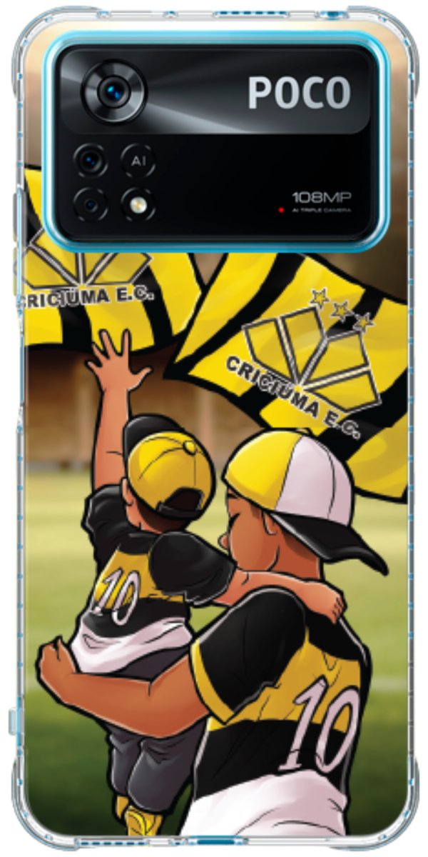 Capinha para celular Crciúma Torcedor Oficial 02