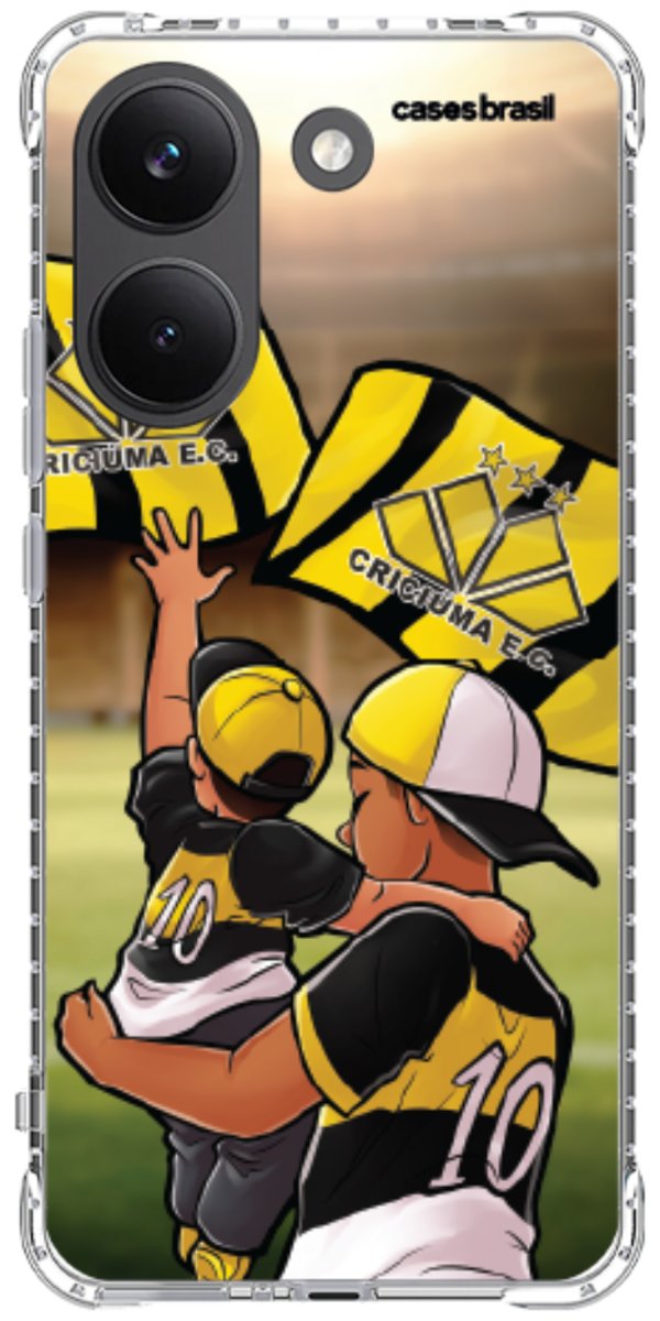 Capinha para celular Crciúma Torcedor Oficial 02