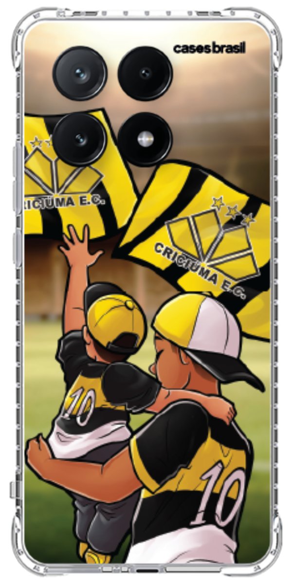 Capinha para celular Crciúma Torcedor Oficial 02