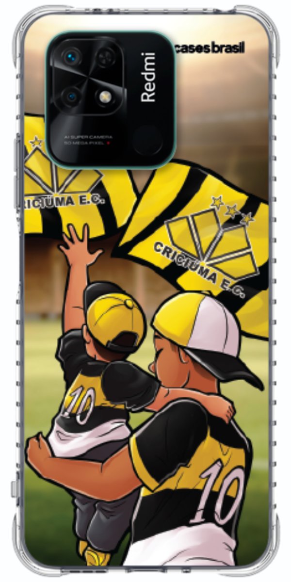 Capinha para celular Crciúma Torcedor Oficial 02