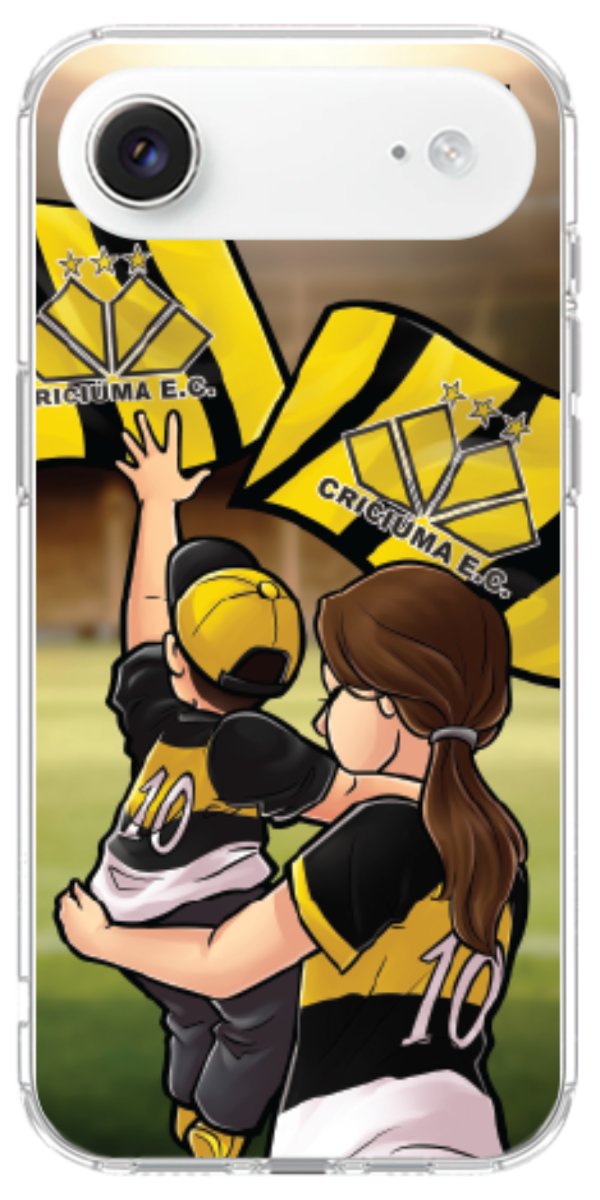 Capinha para celular Crciúma Torcedor Oficial 03