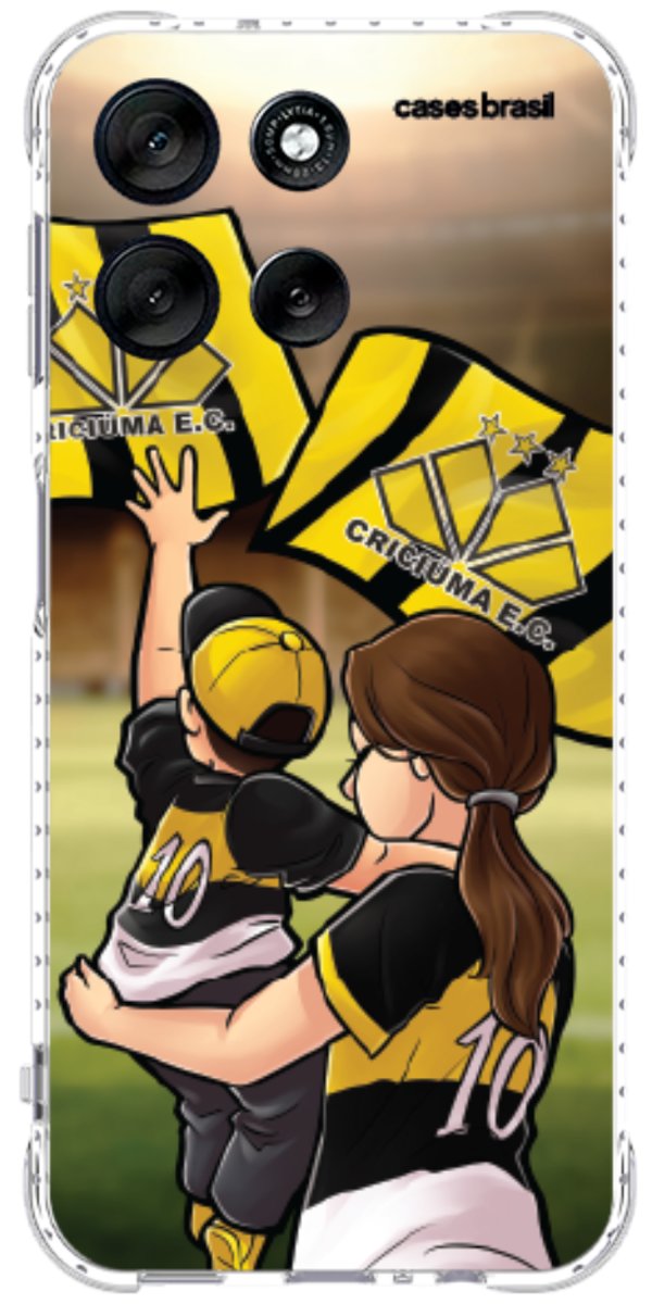 Capinha para celular Crciúma Torcedor Oficial 03
