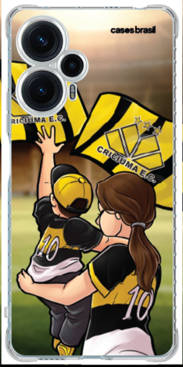 Capinha para celular Crciúma Torcedor Oficial 03
