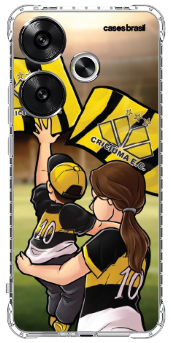 Capinha para celular Crciúma Torcedor Oficial 03