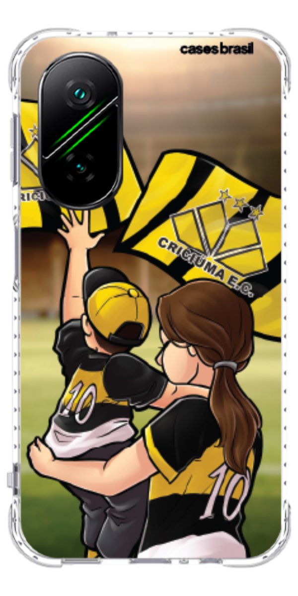 Capinha para celular Crciúma Torcedor Oficial 03