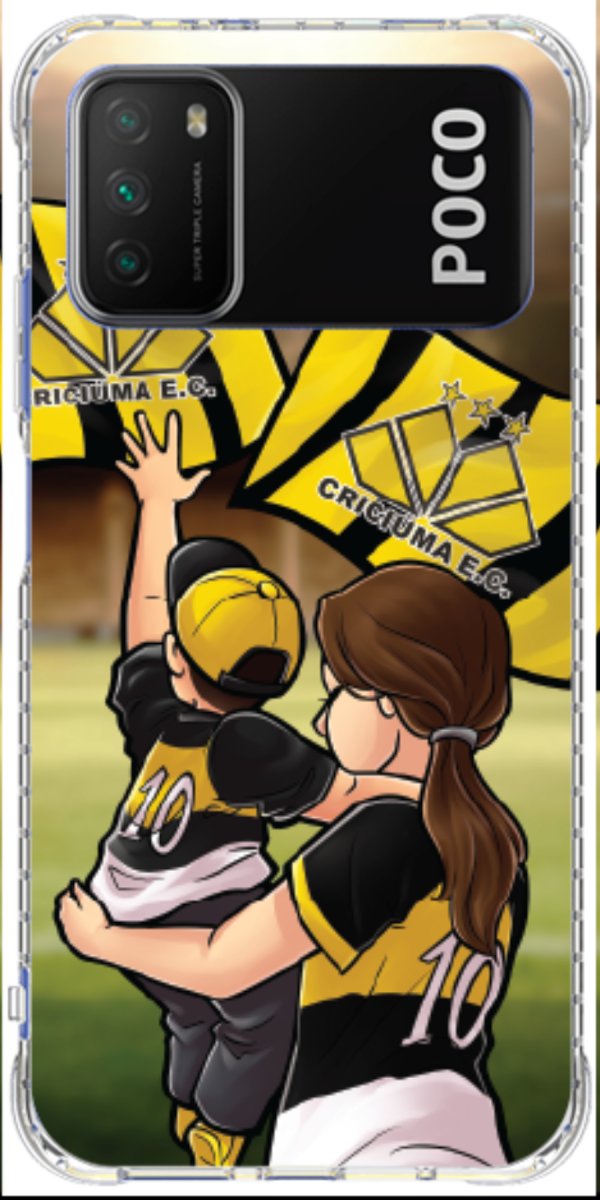 Capinha para celular Crciúma Torcedor Oficial 03