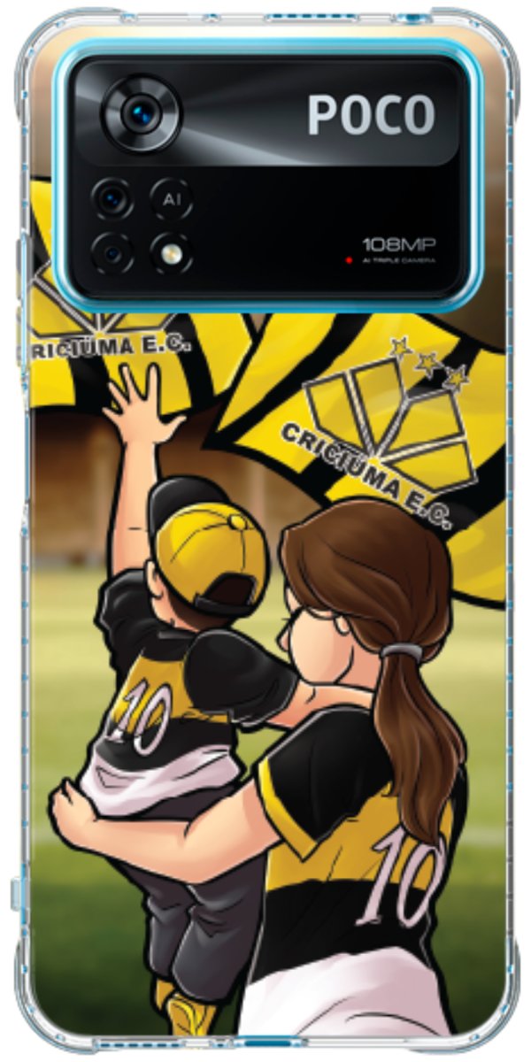 Capinha para celular Crciúma Torcedor Oficial 03