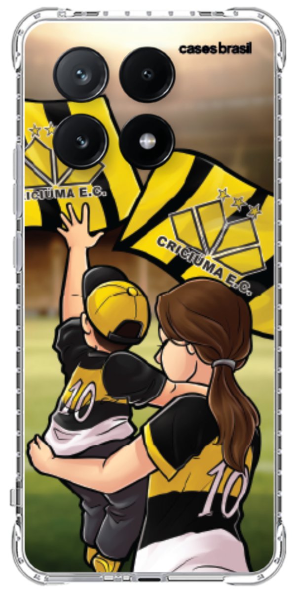 Capinha para celular Crciúma Torcedor Oficial 03