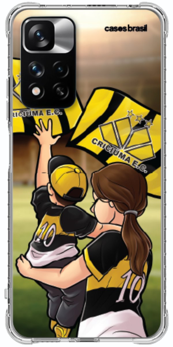 Capinha para celular Crciúma Torcedor Oficial 03