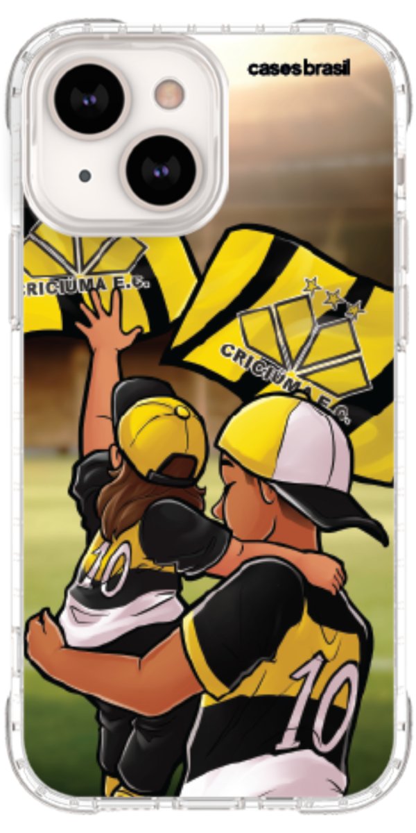 Capinha para celular Crciúma Torcedor Oficial 04