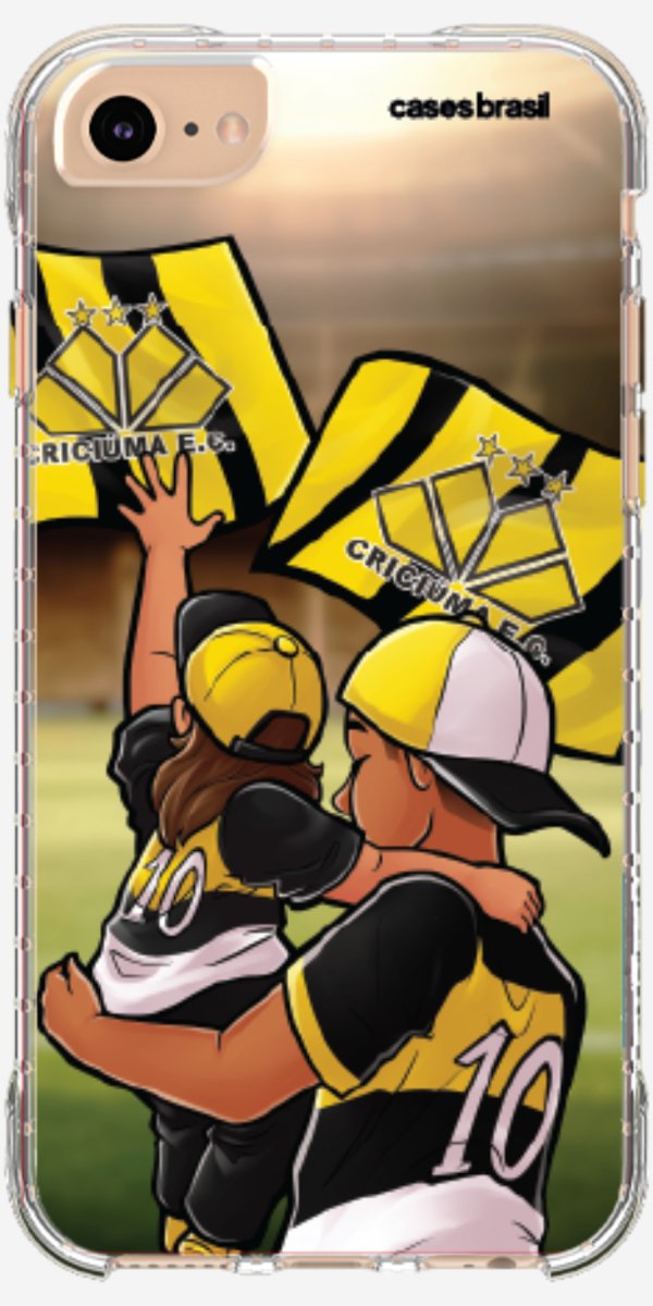 Capinha para celular Crciúma Torcedor Oficial 04
