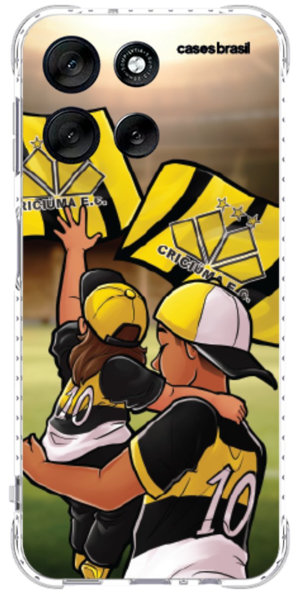Capinha para celular Crciúma Torcedor Oficial 04