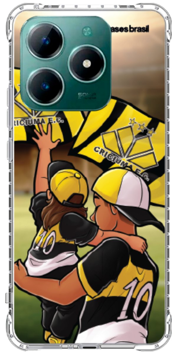 Capinha para celular Crciúma Torcedor Oficial 04