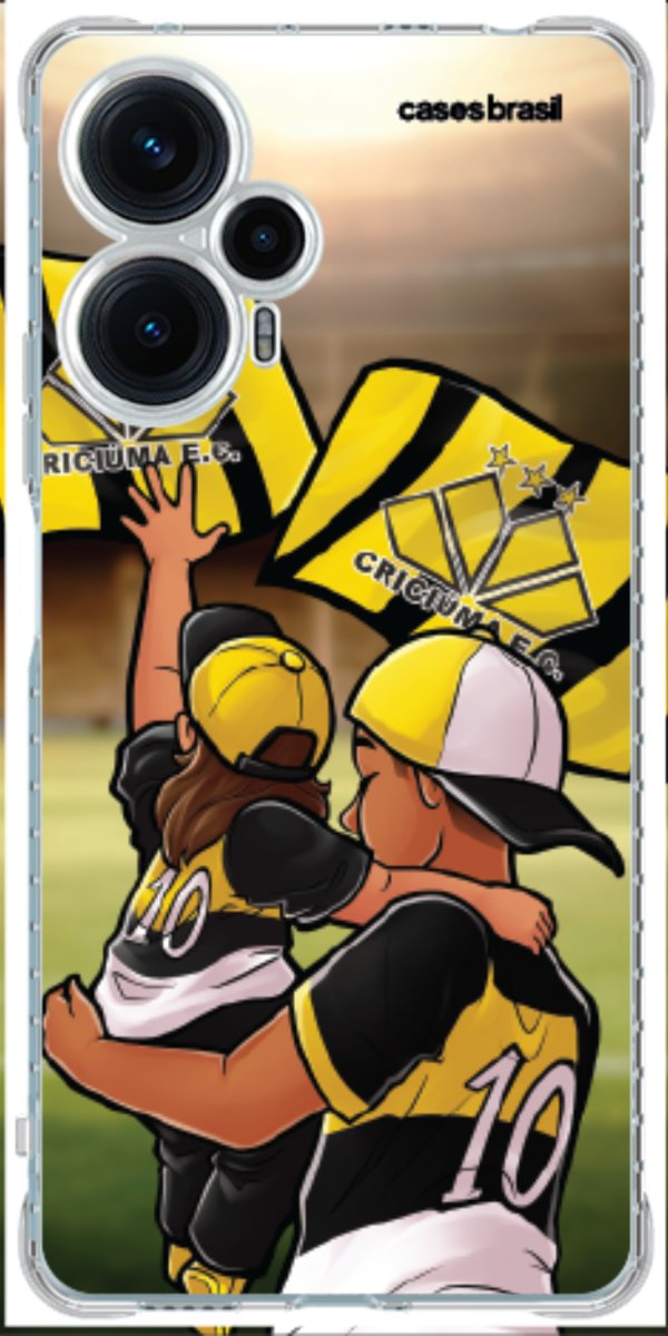 Capinha para celular Crciúma Torcedor Oficial 04