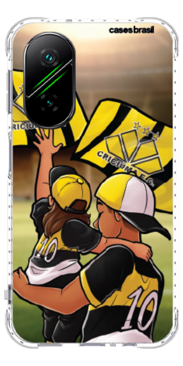 Capinha para celular Crciúma Torcedor Oficial 04