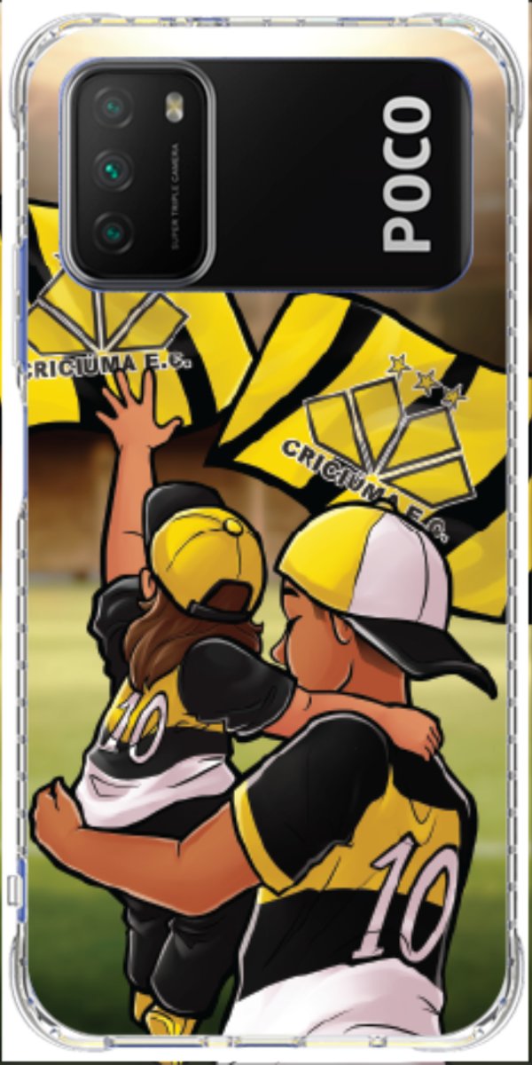Capinha para celular Crciúma Torcedor Oficial 04