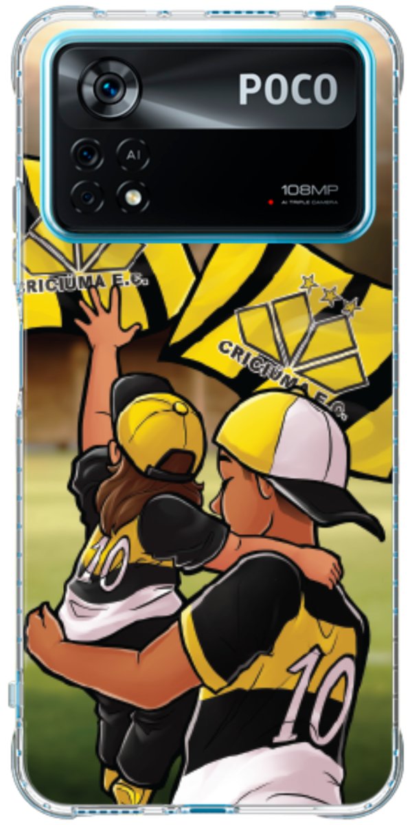 Capinha para celular Crciúma Torcedor Oficial 04