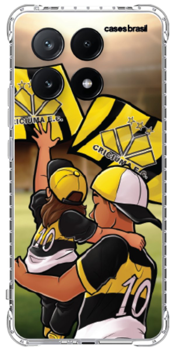Capinha para celular Crciúma Torcedor Oficial 04