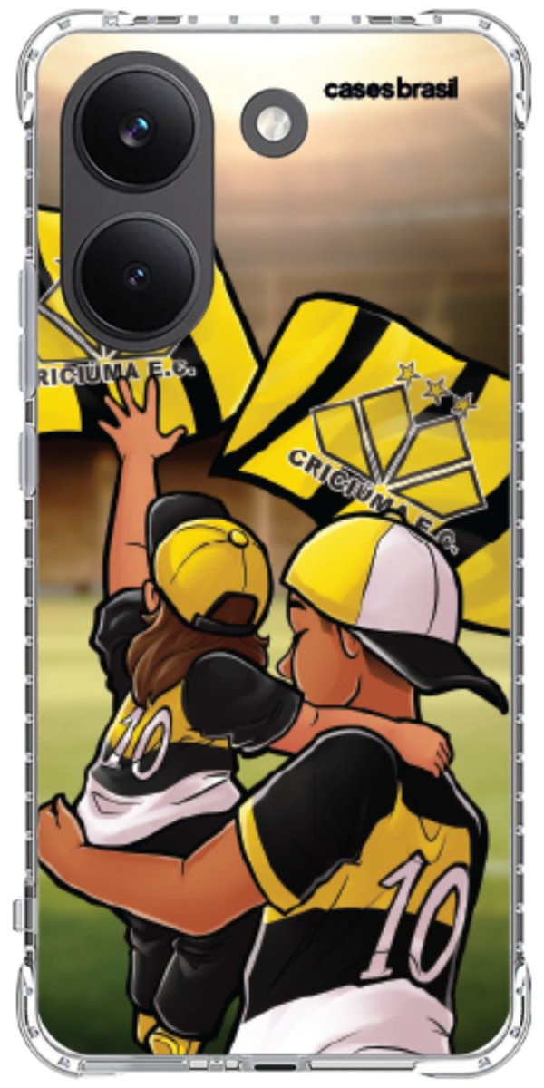 Capinha para celular Crciúma Torcedor Oficial 04