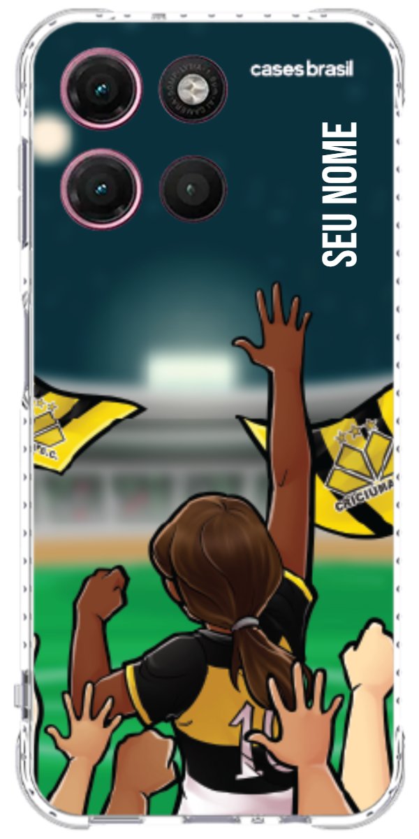 Capinha para celular Crciúma Torcedor Oficial 05