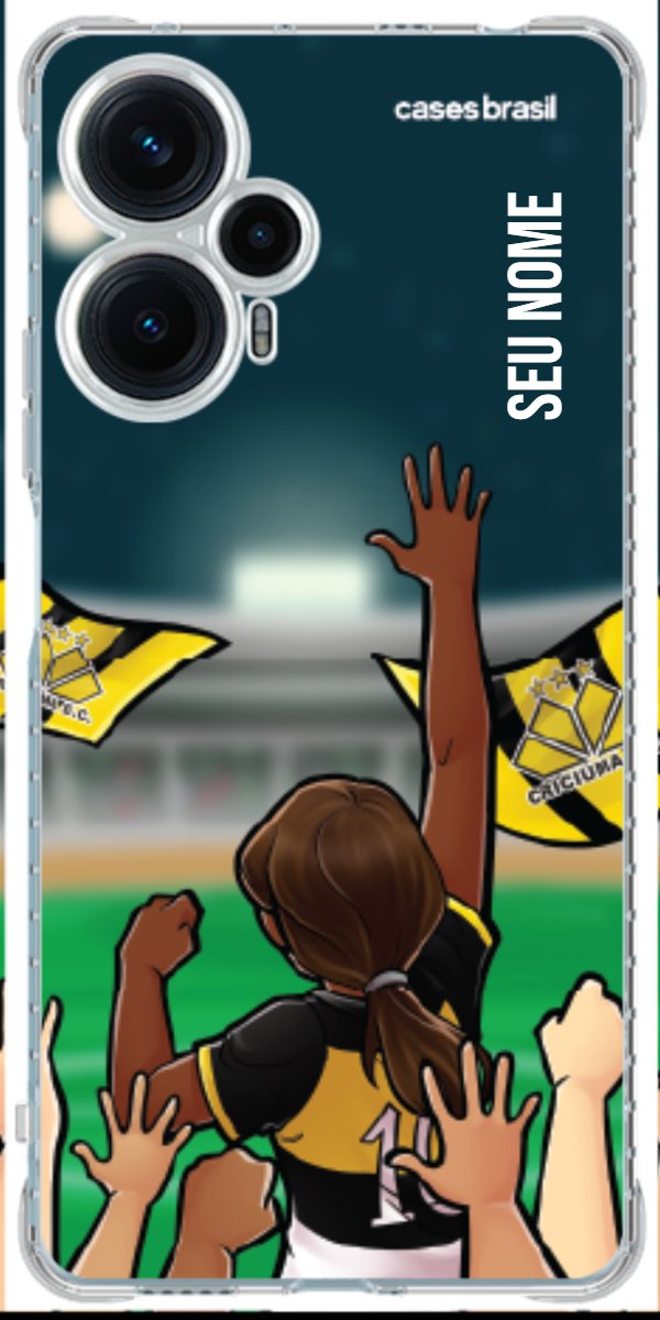 Capinha para celular Crciúma Torcedor Oficial 05