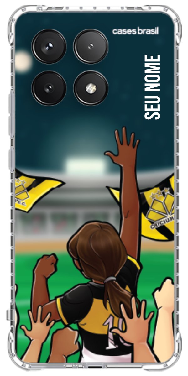 Capinha para celular Crciúma Torcedor Oficial 05