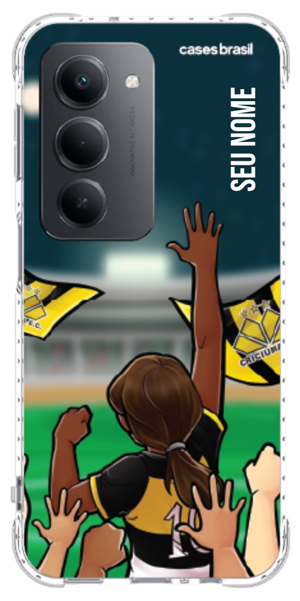 Capinha para celular Crciúma Torcedor Oficial 05