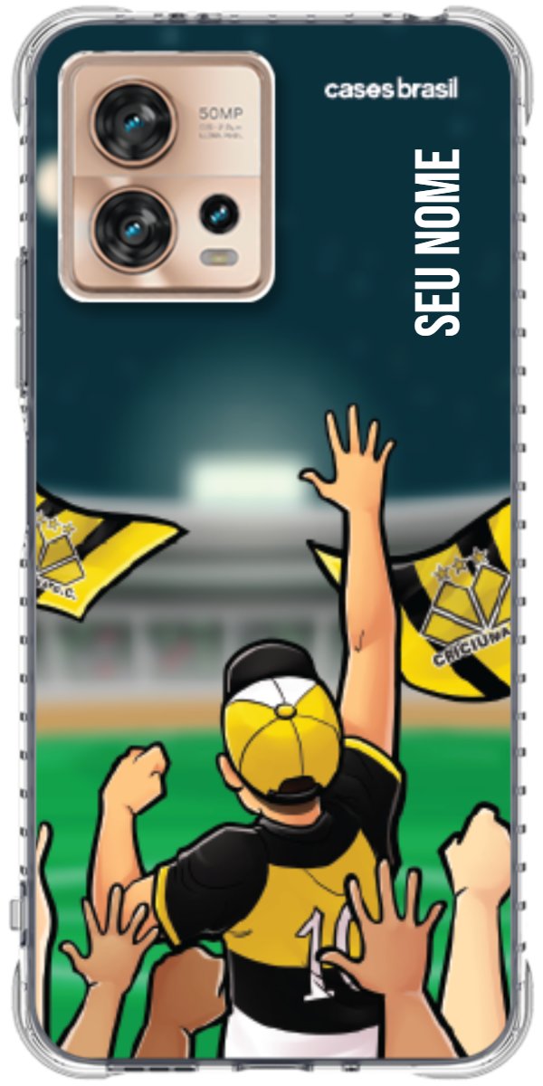 Capinha para celular Crciúma Torcedor Oficial 06