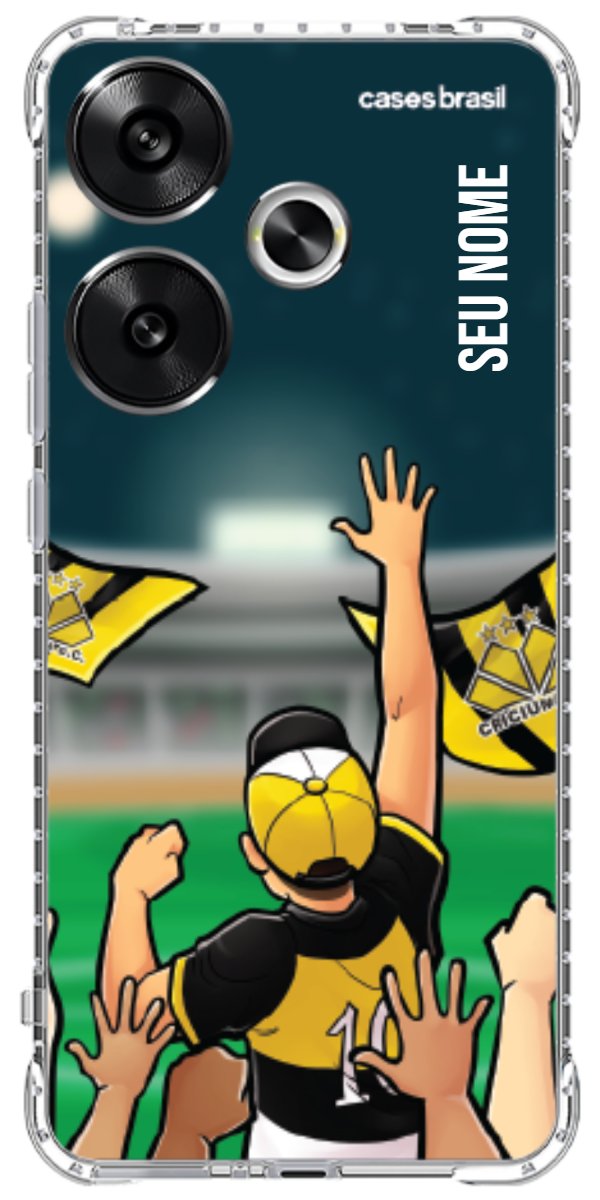 Capinha para celular Crciúma Torcedor Oficial 06