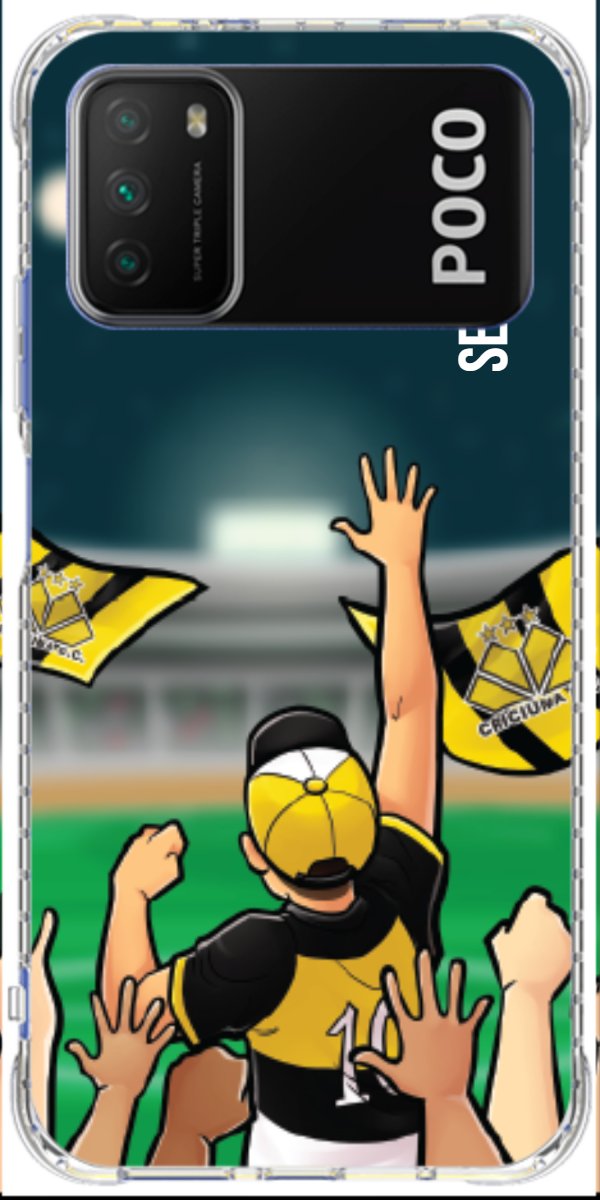 Capinha para celular Crciúma Torcedor Oficial 06