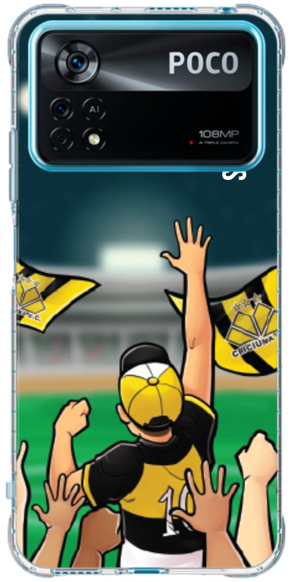 Capinha para celular Crciúma Torcedor Oficial 06