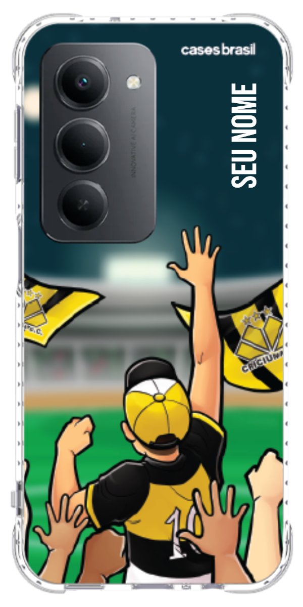 Capinha para celular Crciúma Torcedor Oficial 06