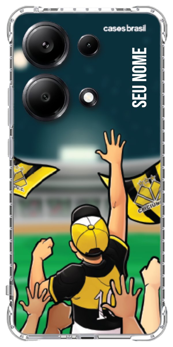 Capinha para celular Crciúma Torcedor Oficial 06