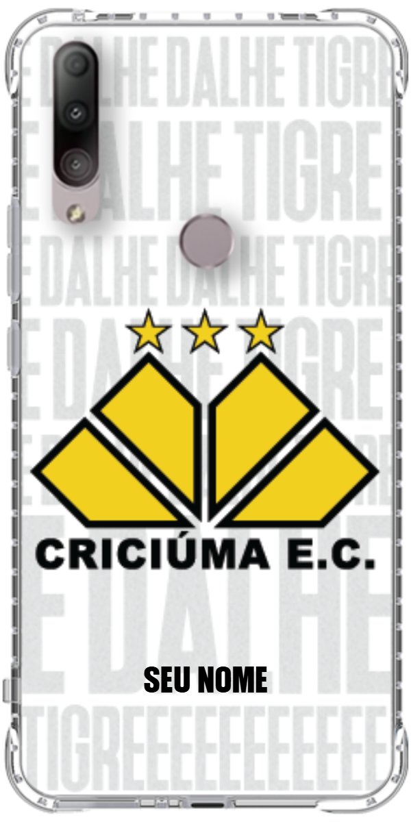Capinha para Celular Criciúma Estampa Oficial 19
