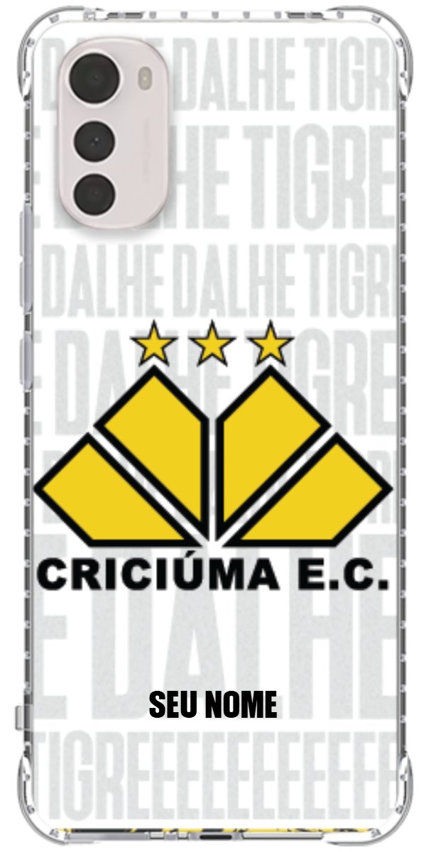 Capinha para Celular Criciúma Estampa Oficial 19