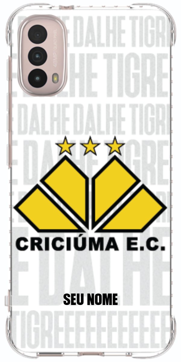 Capinha para Celular Criciúma Estampa Oficial 19