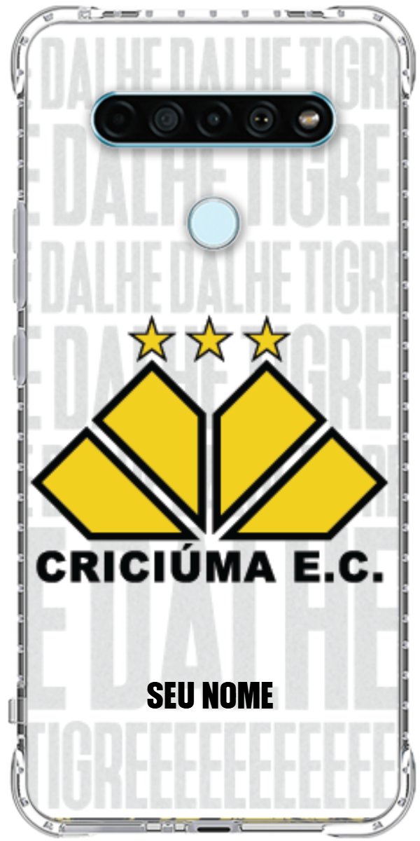 Capinha para Celular Criciúma Estampa Oficial 19
