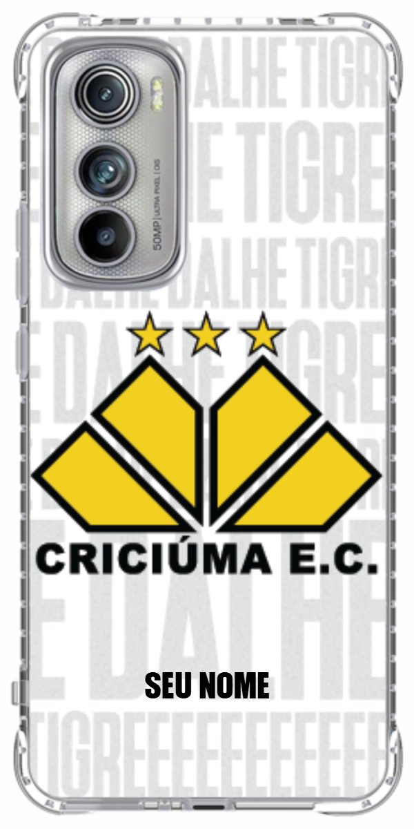 Capinha para Celular Criciúma Estampa Oficial 19