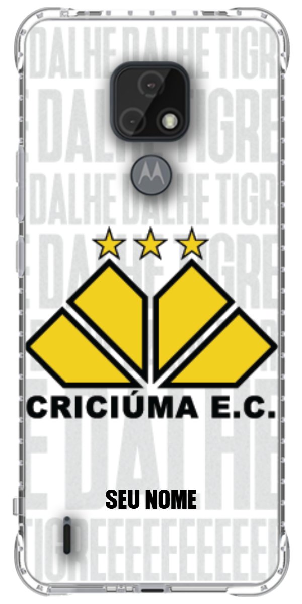Capinha para Celular Criciúma Estampa Oficial 19