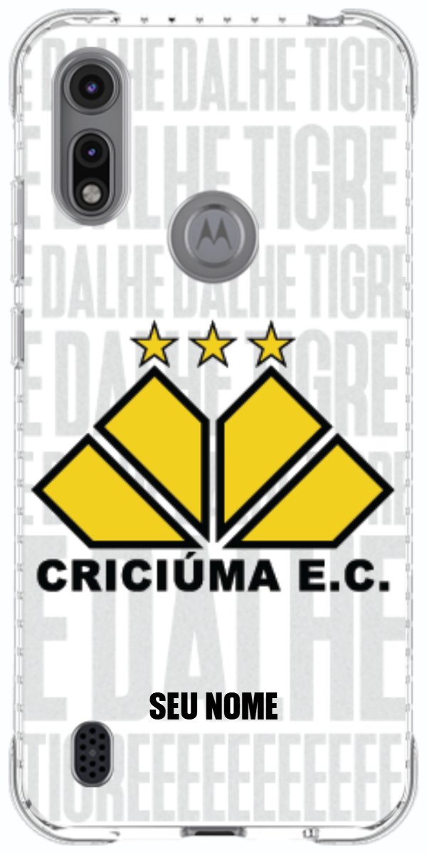 Capinha para Celular Criciúma Estampa Oficial 19