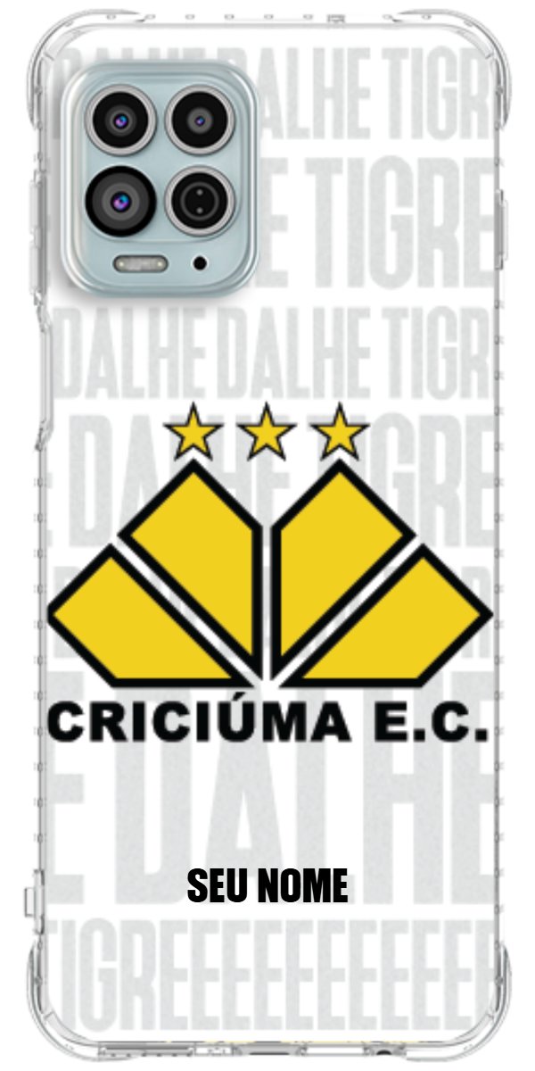 Capinha para Celular Criciúma Estampa Oficial 19
