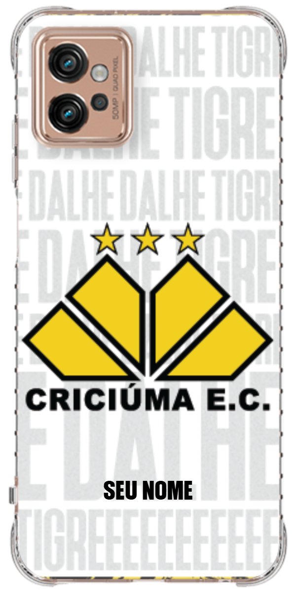 Capinha para Celular Criciúma Estampa Oficial 19