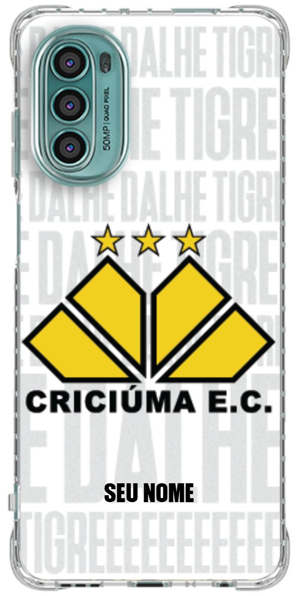 Capinha para Celular Criciúma Estampa Oficial 19
