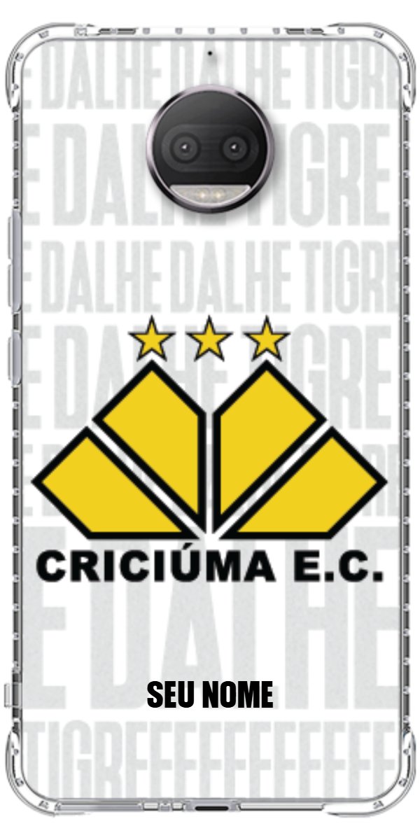 Capinha para Celular Criciúma Estampa Oficial 19