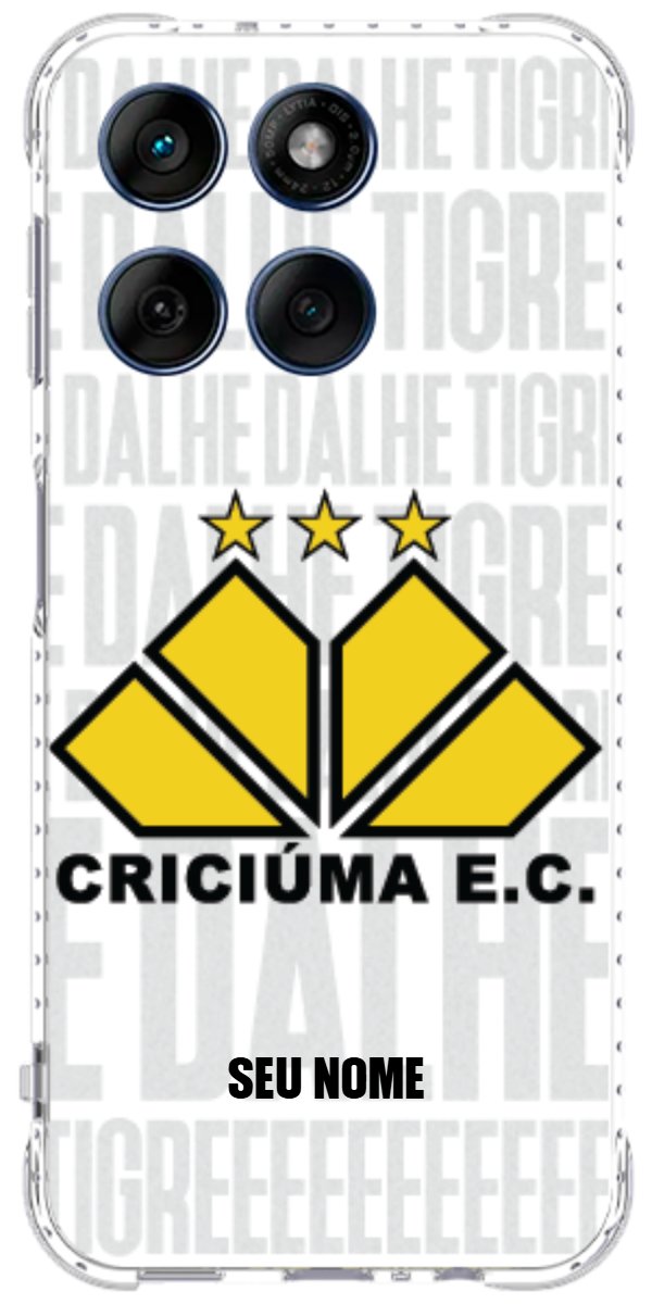 Capinha para Celular Criciúma Estampa Oficial 19