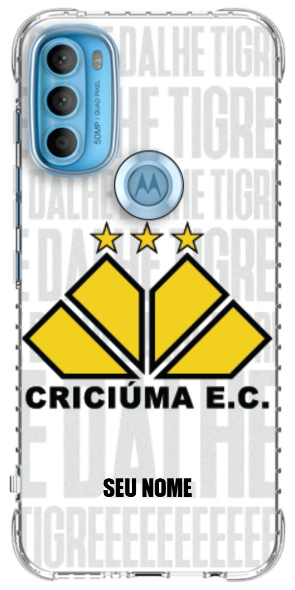 Capinha para Celular Criciúma Estampa Oficial 19