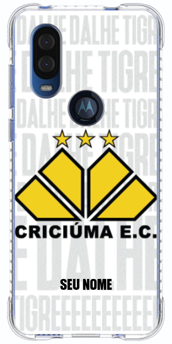 Capinha para Celular Criciúma Estampa Oficial 19