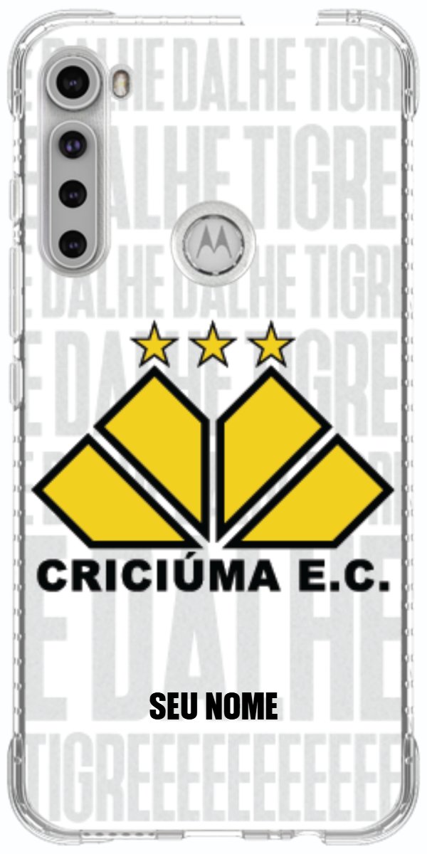 Capinha para Celular Criciúma Estampa Oficial 19